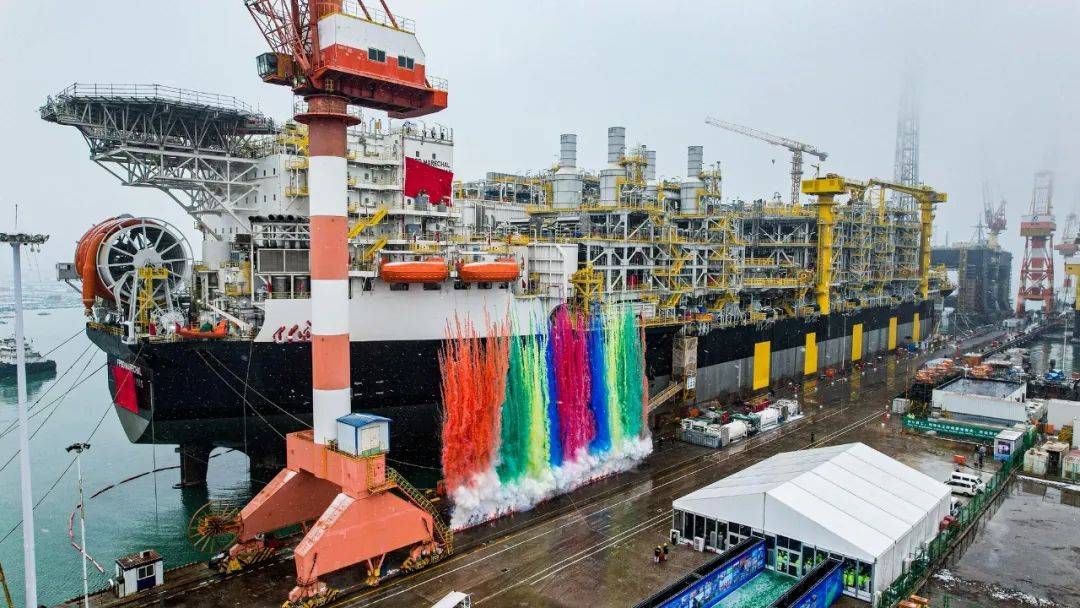 全球首艘高壓海底分離技術(shù)30萬噸“海上石油加工廠”交付，國瑞配套照明及小動(dòng)力分電箱系統(tǒng)